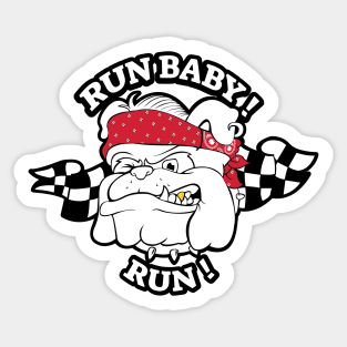 Run! Run! Run! Sticker